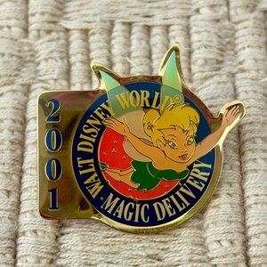 DISNEY 2001 *Rare* Walt Disney World Magic Delivery Tinker Bell Pin